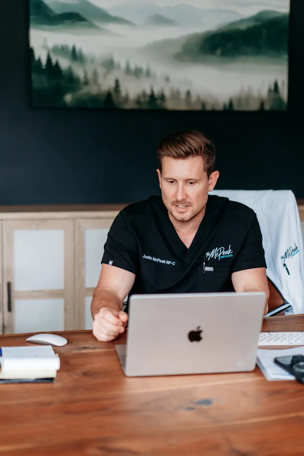 Justin McPeak reviewing GLP-1 weight management plans